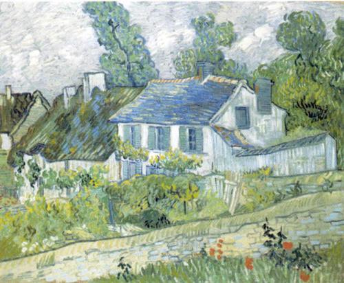 House at Auvers, 1890 - Van Gogh Painting On Canvas